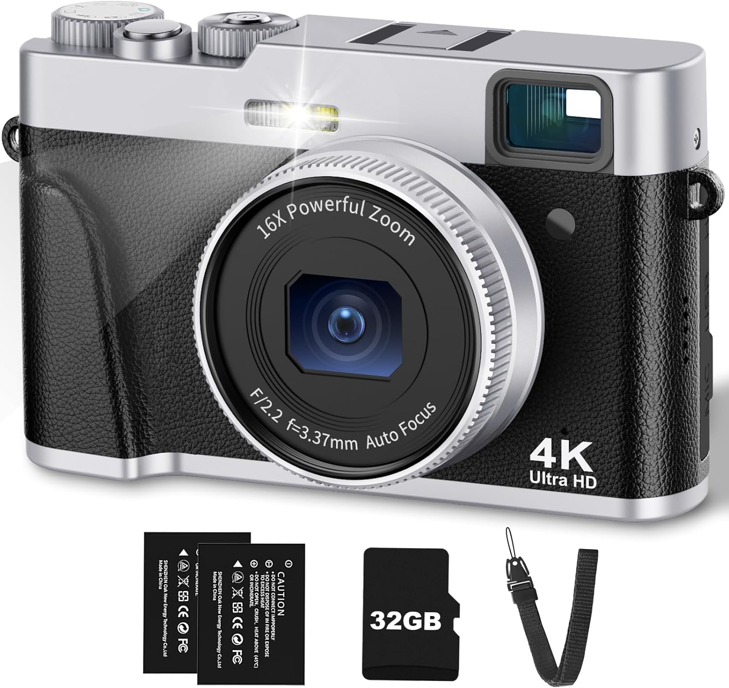 4K Digital Camera with Viewfinder & Flash Review