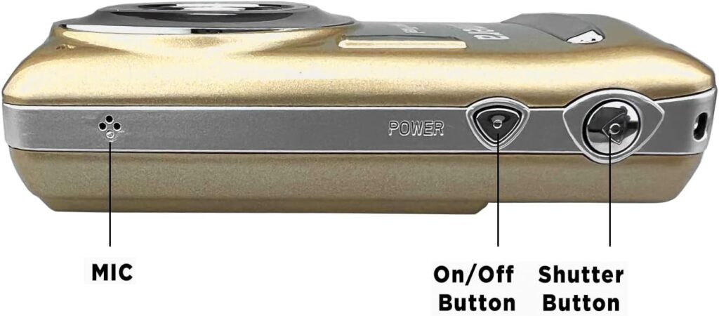 Acuvar 16MP Megapixel Compact Digital Camera and Video with 2.4 Screen and USB Cable