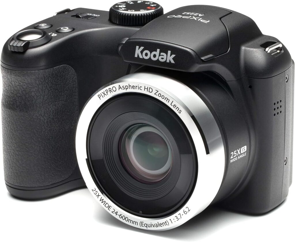Kodak PIXPRO AZ252 Point  Shoot Digital Camera with 3” LCD, Black