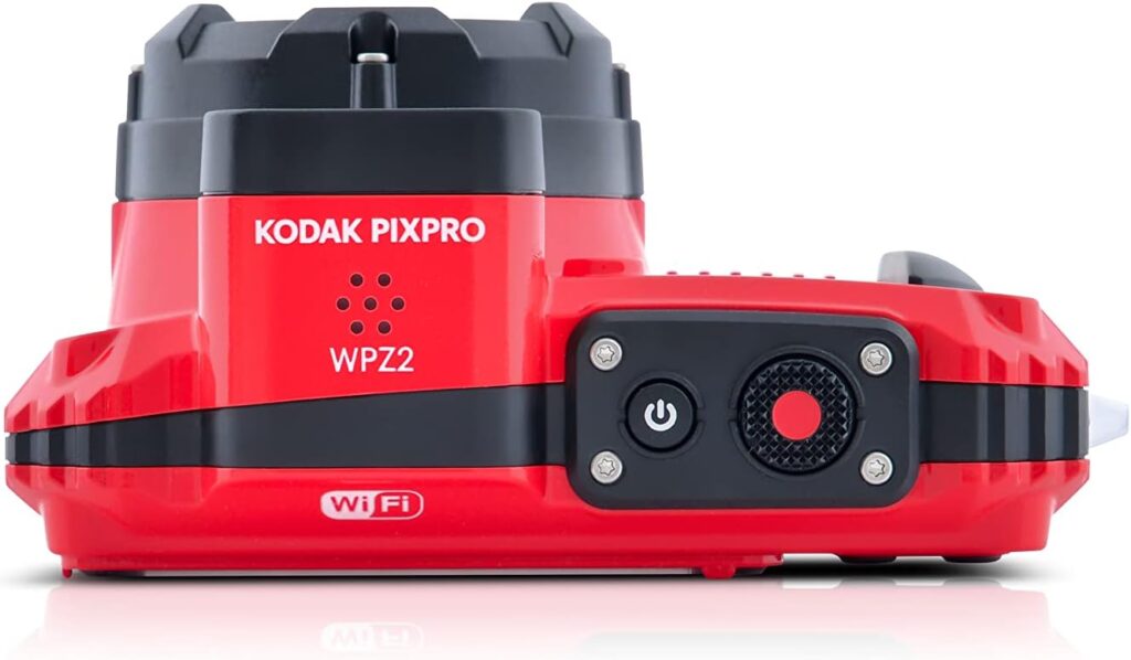 KODAK PIXPRO WPZ2 Rugged Waterproof Shockproof Dustproof WiFi Digital Camera 16MP 4X Optical Zoom 1080P Full HD Video Vlogging Camera 2.7 LCD (Yellow)