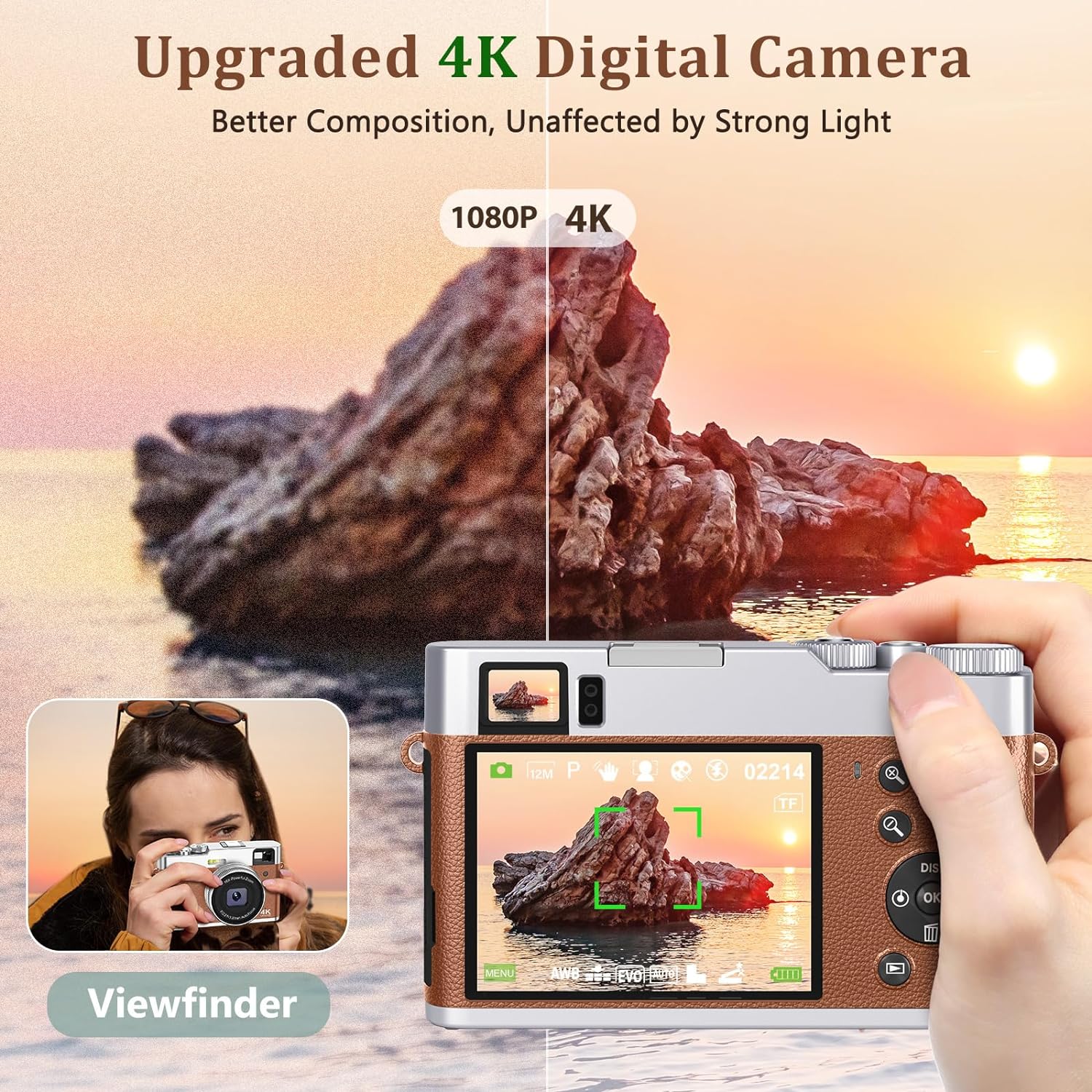 Upgraded 4K Digital Camera Review