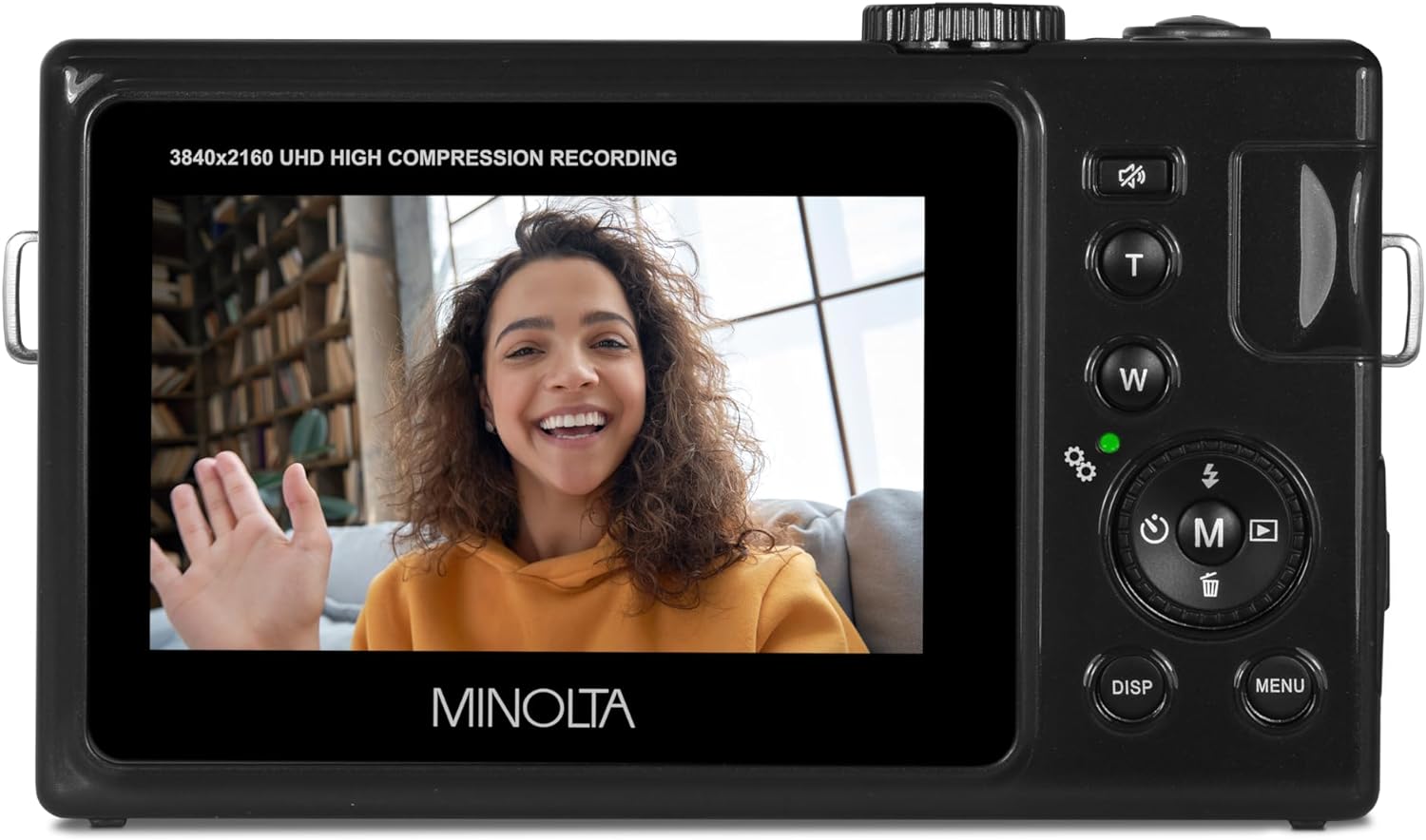 Minolta MND25 48 MP Autofocus / 4K Ultra HD Camera w/Selfie Mirror